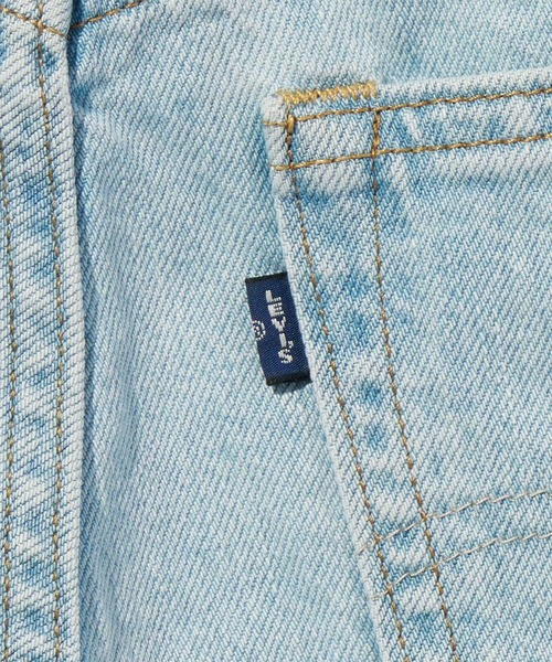 Levi's(リーバイス)の「Levi's/リーバイス BLUETAB(TM) DROP バレルジーンズ(デニムパンツ・レディース・ライトインディゴブルー・28inch/27inch/26inch/25inch/24inch/23inch)」の14枚目の写真