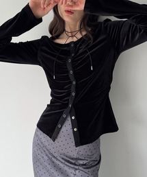 セール】UND MAGNITIQUE GLITTER INNER SET TOP（Tシャツ/カットソー