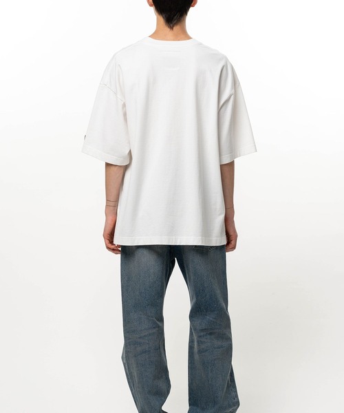 Maison MIHARA YASUHIRO(メゾンミハラヤスヒロ)の「【MIHARAYASUHIRO】CAT PRINTED TEE(Tシャツ/カットソー・メンズ・ブラック/ホワイト・48/44/46)」の5枚目の写真