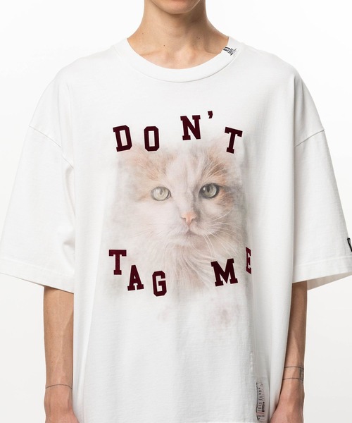 Maison MIHARA YASUHIRO(メゾンミハラヤスヒロ)の「【MIHARAYASUHIRO】CAT PRINTED TEE(Tシャツ/カットソー・メンズ・ブラック/ホワイト・48/44/46)」の6枚目の写真