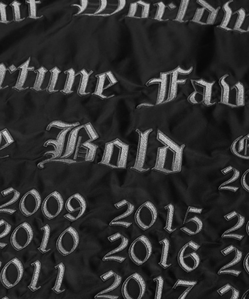 HUF（ハフ）の「OLYMPIA FLIGHT JACKET（ブルゾン・メンズ・ブラック・XXL/XL/L/M/S）」の11枚目の写真