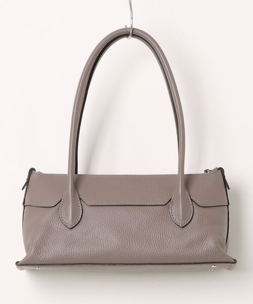 RIPANI(リパーニ)の「【RIPANI】スリムレザーハンドバッグ(Q66350)(ハンドバッグ・レディース・ダークグレー・ALL)」の2枚目の写真
