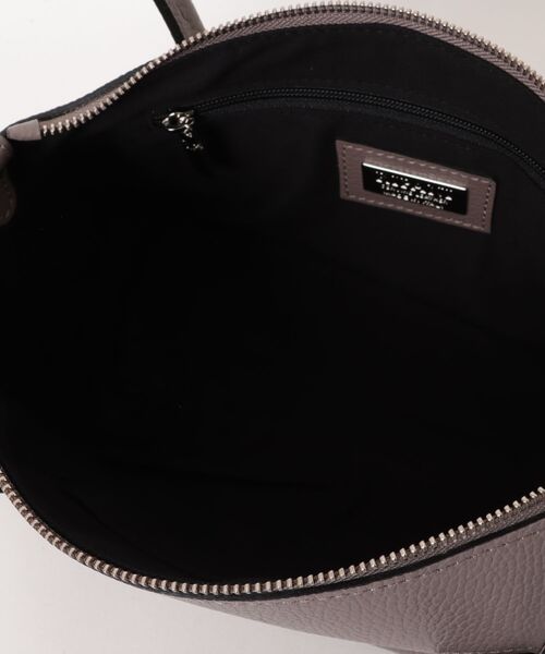 RIPANI(リパーニ)の「【RIPANI】スリムレザーハンドバッグ(Q66350)(ハンドバッグ・レディース・ダークグレー・ALL)」の4枚目の写真