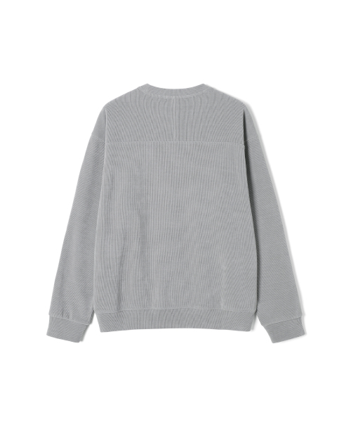 ADHOC(アドホック)の「男性 起毛 ベーシック Tシャツ (LT-BEIGE) (HBALT12)(Tシャツ/カットソー・メンズ・その他・100)」の4枚目の写真