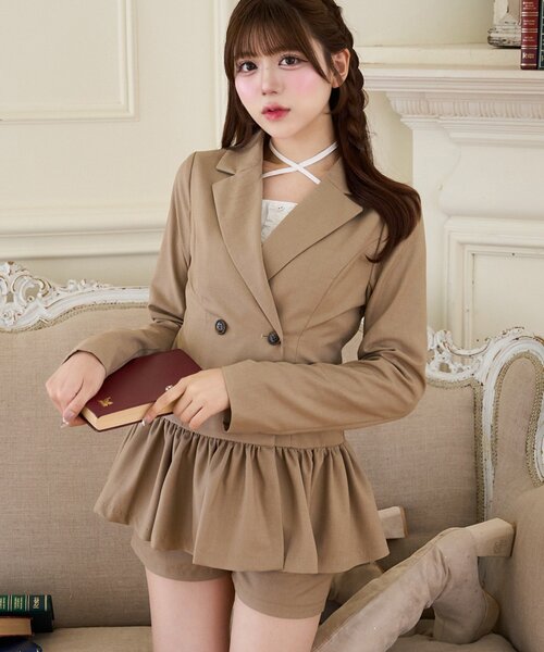 Belle Charme（ベルシャルム）の「【Belle Charme】Basic Short Pants（その他パンツ・レディース・ベージュ/グレー/ブラック系その他・FREE）」の3枚目の写真