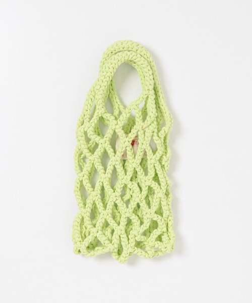 THE GOODLAND MARKET(ザグッドランドマーケット)の「PROJECT 1000 MESH BAG(ハンドバッグ・レディース・ライトブルー/ブラック/カーキ/ホワイト系その他/イエロー/ライトピンク・ONE)」の5枚目の写真