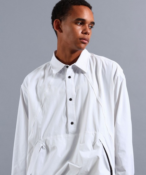 NUMERALS]FREE MOVEMENT RIPSTOP PULLOVER SHIRT（シャツ/ブラウス