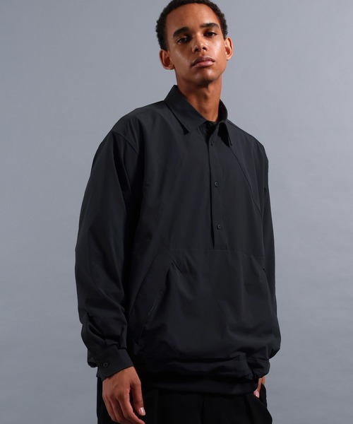 NUMERALS]FREE MOVEMENT RIPSTOP PULLOVER SHIRT（シャツ/ブラウス