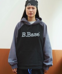 BROKEN BASE（ブロークンベース）の「B.Base Raglan Bicolor Pullover Hoodie / B.Base ラグランバイカラープルオーバーフーディー（パーカー）」