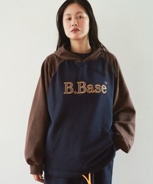 BROKEN BASE（ブロークンベース）の「B.Base Raglan Bicolor Pullover Hoodie / B.Base ラグランバイカラープルオーバーフーディー（パーカー）」
