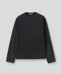 [REGULAR FIT] VEIL LONG SLEEVE (BLACK)