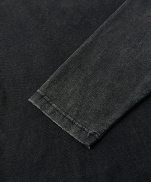 MMIC（エムエムアイシー）の「[REGULAR FIT] VEIL LONG SLEEVE (BLACK)（スウェット・メンズ・その他・LARGE/MEDIUM）」の9枚目の写真