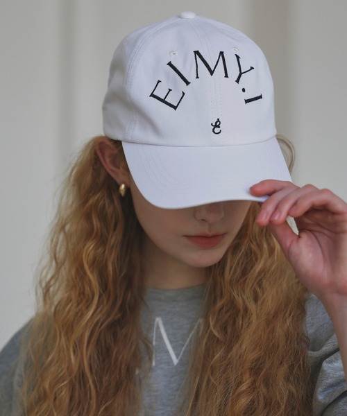 EIMY ISTOIRE（エイミーイストワール）の「【EIMY MARKET】 CHAPTER CAP（キャップ・レディース・ブラック/ピンクベージュ/ホワイト・FREE）」の2枚目の写真