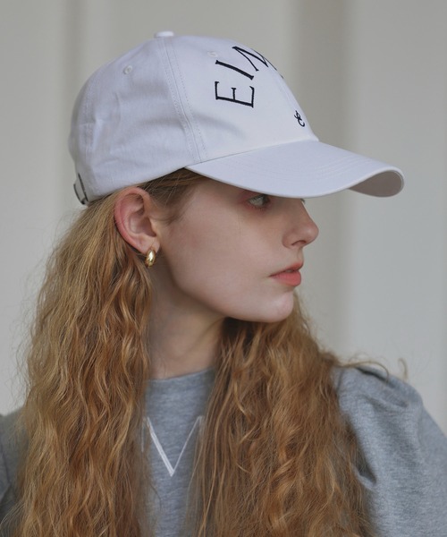 EIMY ISTOIRE（エイミーイストワール）の「【EIMY MARKET】 CHAPTER CAP（キャップ・レディース・ブラック/ピンクベージュ/ホワイト・FREE）」の6枚目の写真