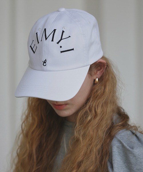 EIMY ISTOIRE（エイミーイストワール）の「【EIMY MARKET】 CHAPTER CAP（キャップ・レディース・ブラック/ピンクベージュ/ホワイト・FREE）」の8枚目の写真