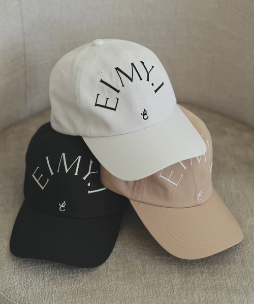 EIMY ISTOIRE（エイミーイストワール）の「【EIMY MARKET】 CHAPTER CAP（キャップ・レディース・ブラック/ピンクベージュ/ホワイト・FREE）」の4枚目の写真
