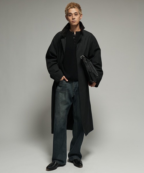 SINSS(シンス)の「Square hobo bag / スクエアホーボーバッグ(ショルダーバッグ・メンズ・ブラウン/ブラック・FREE)」の14枚目の写真