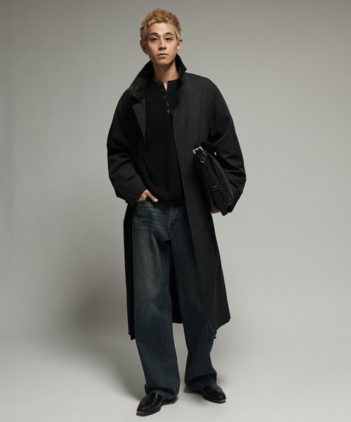 SINSS(シンス)の「Square hobo bag / スクエアホーボーバッグ(ショルダーバッグ・メンズ・ブラウン/ブラック・FREE)」の15枚目の写真