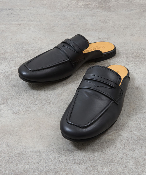 PADRONE（パドローネ）の「PADRONE パドローネ / FT CUTOFF Loafer フラットソールカットオフレザーローファー / PU8395-2001（ローファー・メンズ・ブラウン/ブラック・40/41/42）」の9枚目の写真