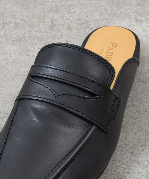PADRONE（パドローネ）の「PADRONE パドローネ / FT CUTOFF Loafer フラットソールカットオフレザーローファー / PU8395-2001（ローファー・メンズ・ブラウン/ブラック・40/41/42）」の12枚目の写真