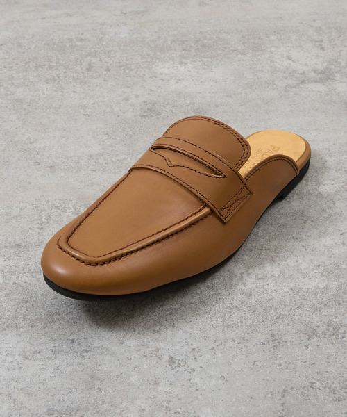 PADRONE（パドローネ）の「PADRONE パドローネ / FT CUTOFF Loafer フラットソールカットオフレザーローファー / PU8395-2001（ローファー・メンズ・ブラウン/ブラック・40/41/42）」の19枚目の写真