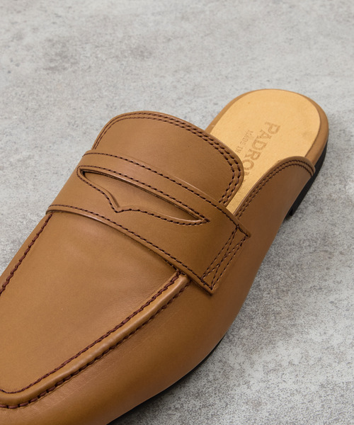 PADRONE（パドローネ）の「PADRONE パドローネ / FT CUTOFF Loafer フラットソールカットオフレザーローファー / PU8395-2001（ローファー・メンズ・ブラウン/ブラック・40/41/42）」の21枚目の写真
