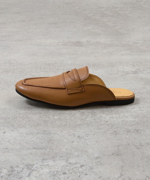 PADRONE（パドローネ）の「PADRONE パドローネ / FT CUTOFF Loafer フラットソールカットオフレザーローファー / PU8395-2001（ローファー・メンズ・ブラウン/ブラック・40/41/42）」の22枚目の写真