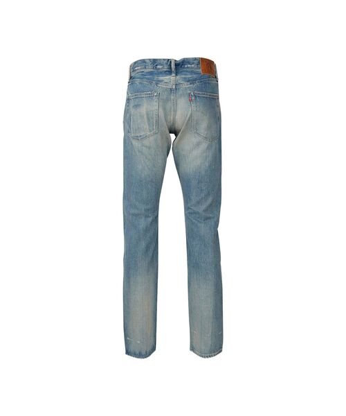 HYSTERIC GLAMOUR(ヒステリックグラマー)の「RW CLASH加工 スリムストレートデニムパンツ(デニムパンツ・メンズ・ダークインディゴブルー・28inch/34inch/33inch/32inch/30inch/29inch)」の3枚目の写真