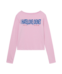 I HATE LONG SLEEVE IN PINK