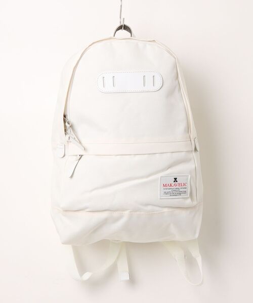 MAKAVELIC(マキャベリック)の「【MG】【MAKAVELIC】【STANDARD DAYPACK】(バックパック/リュック・メンズ・ホワイト・FREE)」の1枚目の写真