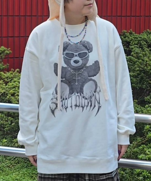 candy stripper☆スウェットワンピース OPIUM BEAR SWEAT ワンピース（スウェット）｜Candy Stripper