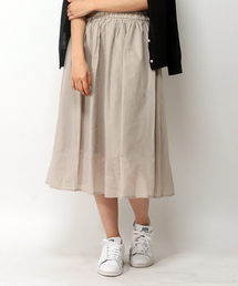 LBC | コットンガーゼギャザースカート      (スカート)