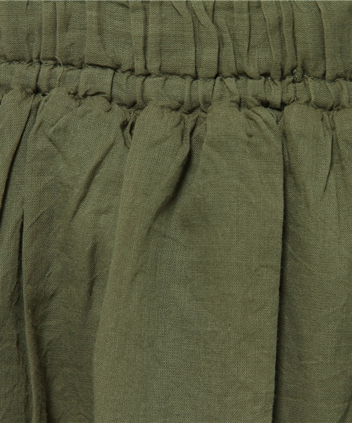 LBC(エルビーシー)の「コットンガーゼギャザースカート (スカート・レディース・オリーブ/ライトグレー/ダークブラウン・LARGE/MEDIUM)」の10枚目の写真