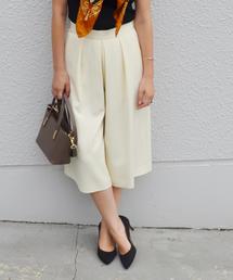 SHIPS for women | フロントタックワイドパンツ◇(その他パンツ)