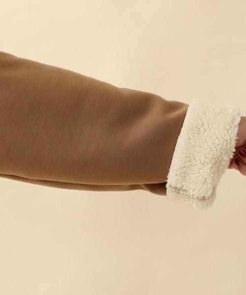 coen（コーエン）の「ボンディング裏ボアダッフルコート（ダッフルコート・レディース・ベージュ/ネイビー/ブラック・LARGE/MEDIUM）」の22枚目の写真