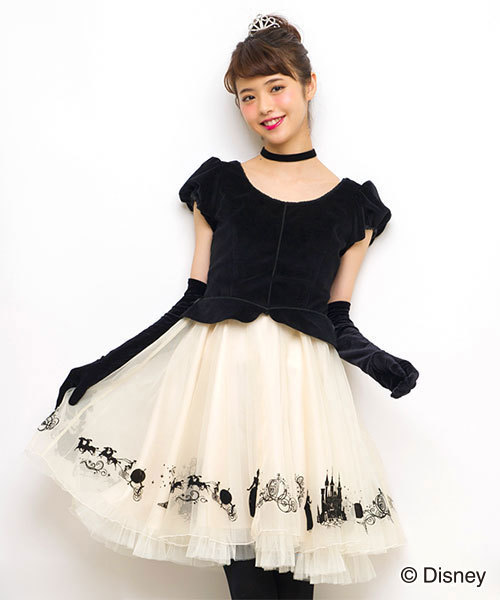 Secret Honey シークレットハニー の Disney ディズニー A Wish Is A Dream セットアップ シンデレラver セットアップ Wear