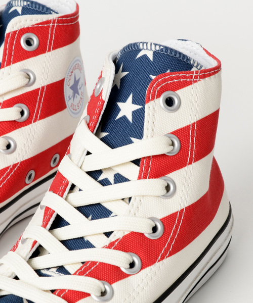 CONVERSE(コンバース)の「CONVERSE (コンバース) オールスター 星条旗 All Star100Stars&Bars HI(スニーカー・レディース・その他・5.5/5/4.5/3.5/4)」の8枚目の写真