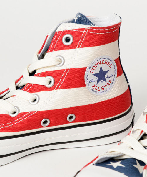 CONVERSE(コンバース)の「CONVERSE (コンバース) オールスター 星条旗 All Star100Stars&Bars HI(スニーカー・レディース・その他・5.5/5/4.5/3.5/4)」の9枚目の写真