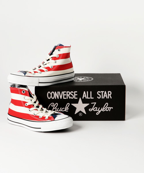 CONVERSE(コンバース)の「CONVERSE (コンバース) オールスター 星条旗 All Star100Stars&Bars HI(スニーカー・レディース・その他・5.5/5/4.5/3.5/4)」の12枚目の写真