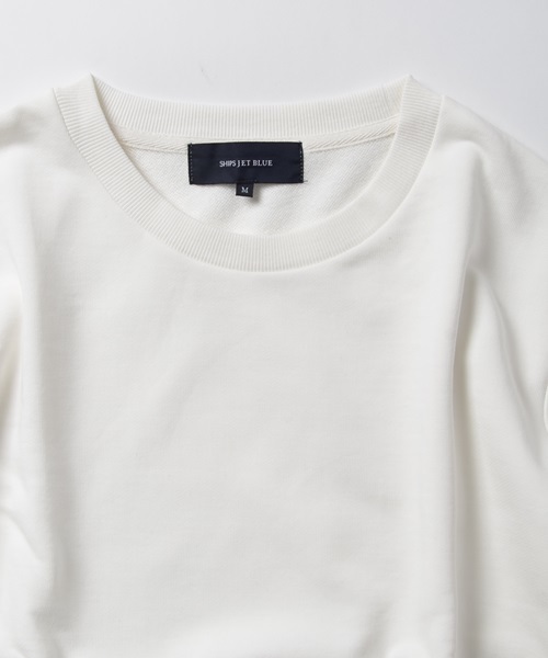 SHIPS JET BLUE（シップスジェットブルー）の「SHIPS JET BLUE: ドッキング スウェット（スウェット・メンズ・ネイビー/ホワイト/グレー・MEDIUM/SMALL/LARGE）」の5枚目の写真