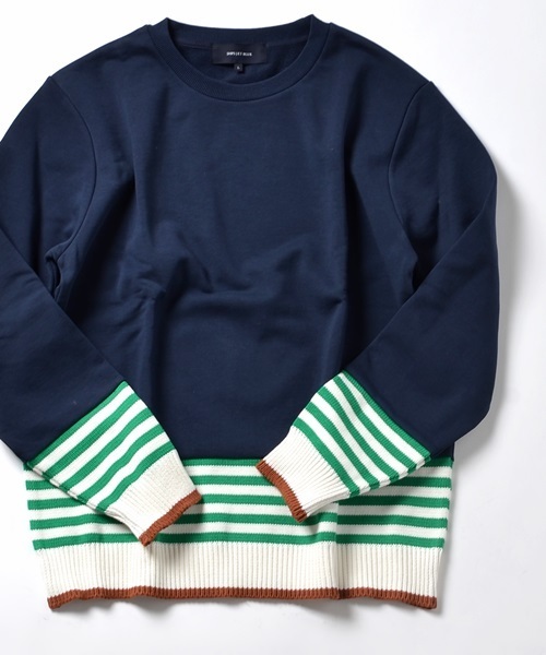 SHIPS JET BLUE（シップスジェットブルー）の「SHIPS JET BLUE: ドッキング スウェット（スウェット・メンズ・ネイビー/ホワイト/グレー・MEDIUM/SMALL/LARGE）」の11枚目の写真