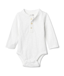 GAP | Gap Long Sleeve Henley Bodysuit(ロンパース)