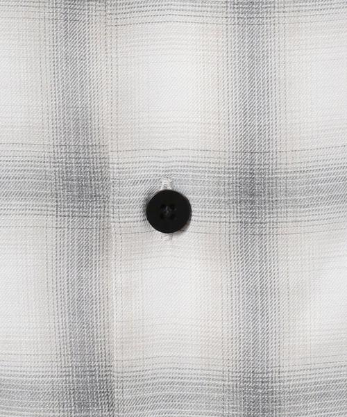 BEAUTY&YOUTH UNITED ARROWS(ビューティーアンドユースユナイテッドアローズ)の「BY オンブレチェック 2ボタン フォルム シャツ ◆(シャツ/ブラウス・メンズ・グレー/コバルトブルー・LARGE/SMALL/MEDIUM/X-LARGE)」の11枚目の写真