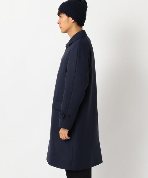ロングコート　green label relaxing size SHORT/TALLあり］SENTDALE WOOL スタンドカラー ロング コート