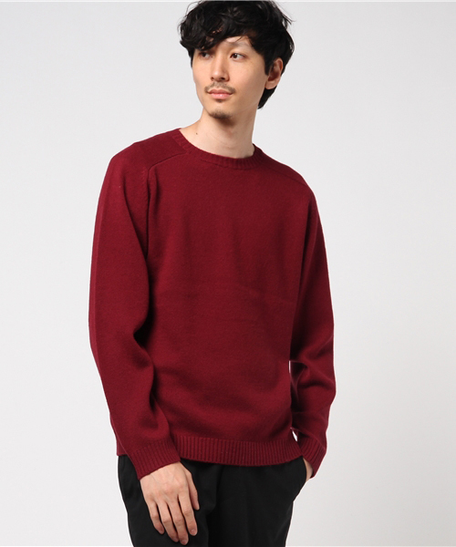 Beams Plus ビームスプラス の Beams Plus 7ゲージ クルーネックニット ニット セーター Wear