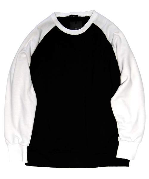 BEATJIVE（ビートジャイブ）の「スウェット 無地 クルーネック ラグランスリーブ プルオーバー トレーナー メンズ（スウェット・メンズ・ブラック/グレー/ブラック×ブルー/ネイビー/オフホワイト/ブラック系その他・FREE）」の7枚目の写真