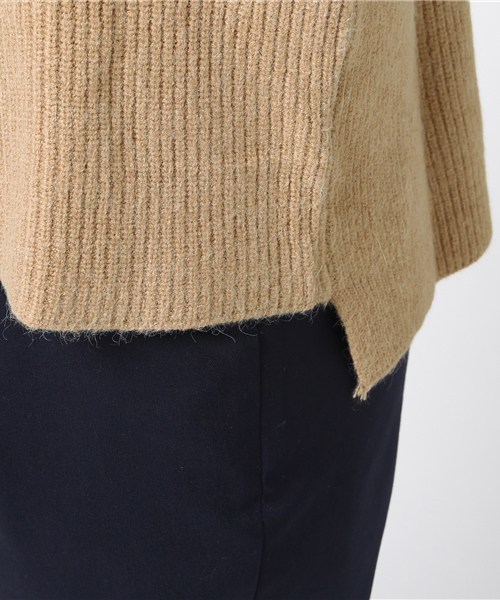 panasea（パナシア）の「Vネックフレアベルスリーブニットプルオーバー（ニット/セーター・レディース・オフホワイト/モカ/イエロー/ブラック・FREE）」の7枚目の写真
