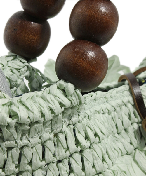 Another Edition（アナザーエディション）の「AE 2WayFrangePP TOTE（ショルダーバッグ・レディース・ライム/イエロー・フリー）」の5枚目の写真