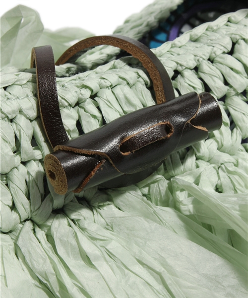 Another Edition（アナザーエディション）の「AE 2WayFrangePP TOTE（ショルダーバッグ・レディース・ライム/イエロー・フリー）」の7枚目の写真