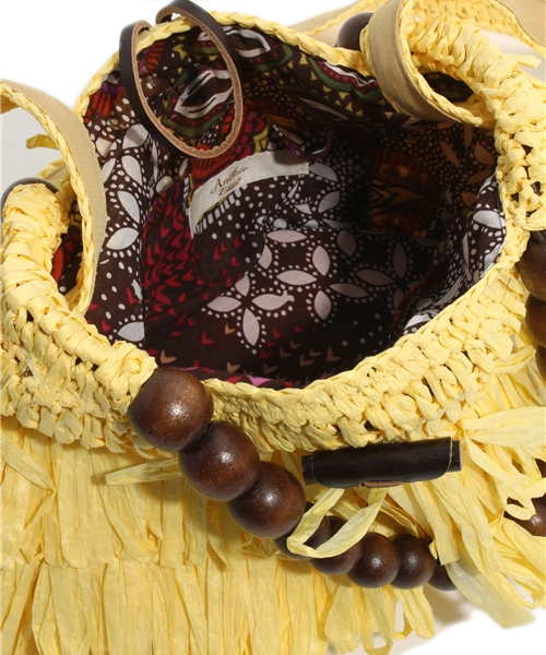 Another Edition（アナザーエディション）の「AE 2WayFrangePP TOTE（ショルダーバッグ・レディース・ライム/イエロー・フリー）」の11枚目の写真